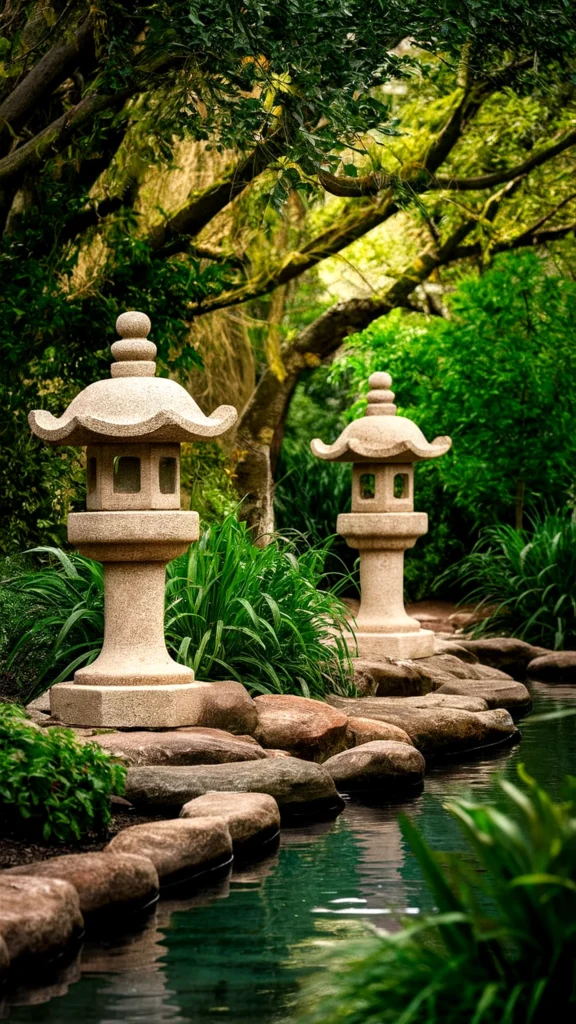 28 STone Lanterns