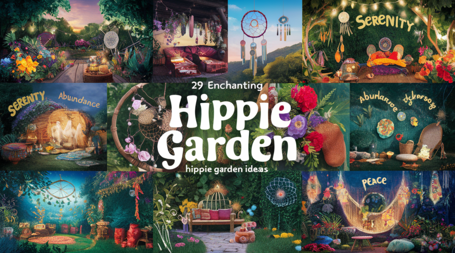 29 Magical Whimsical Hippie Garden Ideas for Your Enchanted Outdoor Oasis