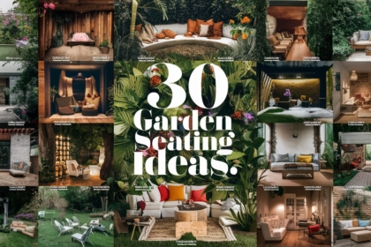 30 Inspired Garden Seating Ideas to Craft a Secluded Relaxation Corner