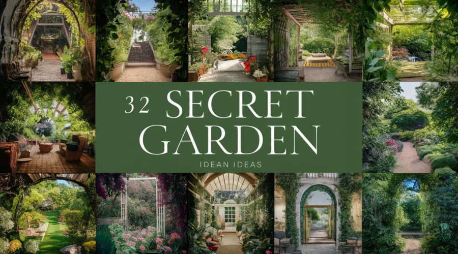 32 Secret Garden Ideas To Create Your Peaceful Retreat