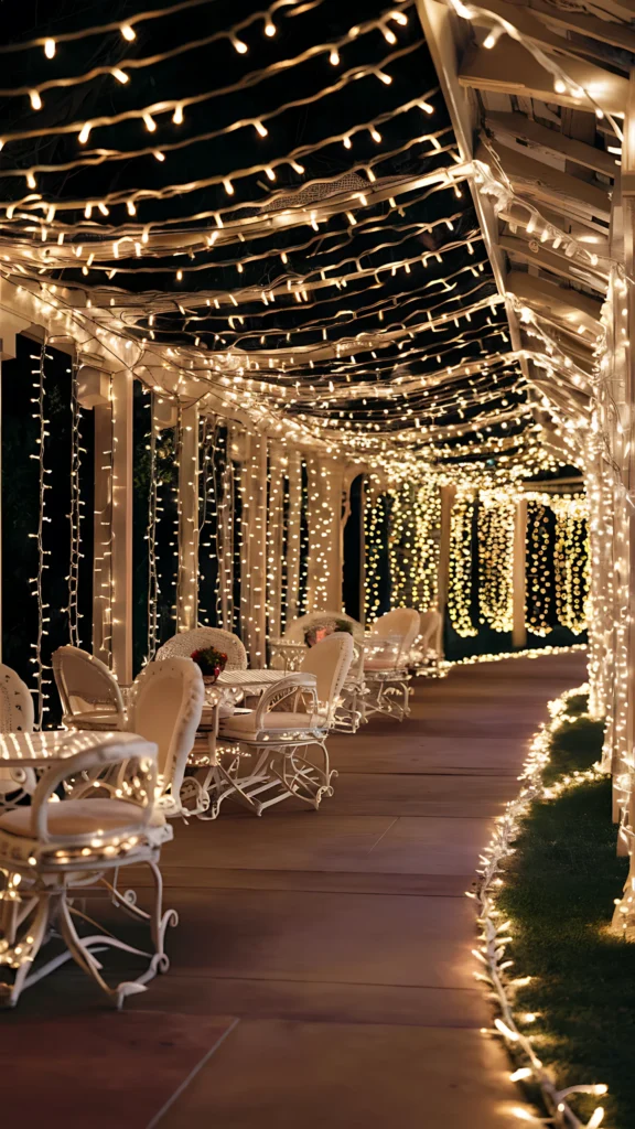 9. Fairy Light Canopies 1