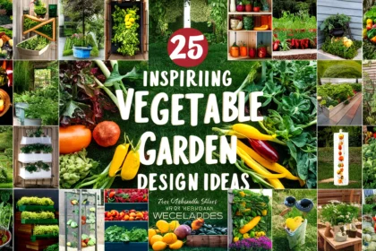 25 Inspiring Vegetable Garden Design Ideas for Every Space and Skill Level