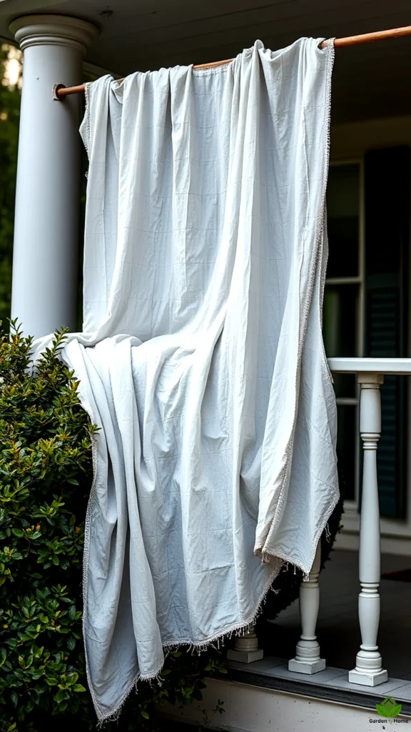 11. Creepy Cloth Drapes DIY 2024