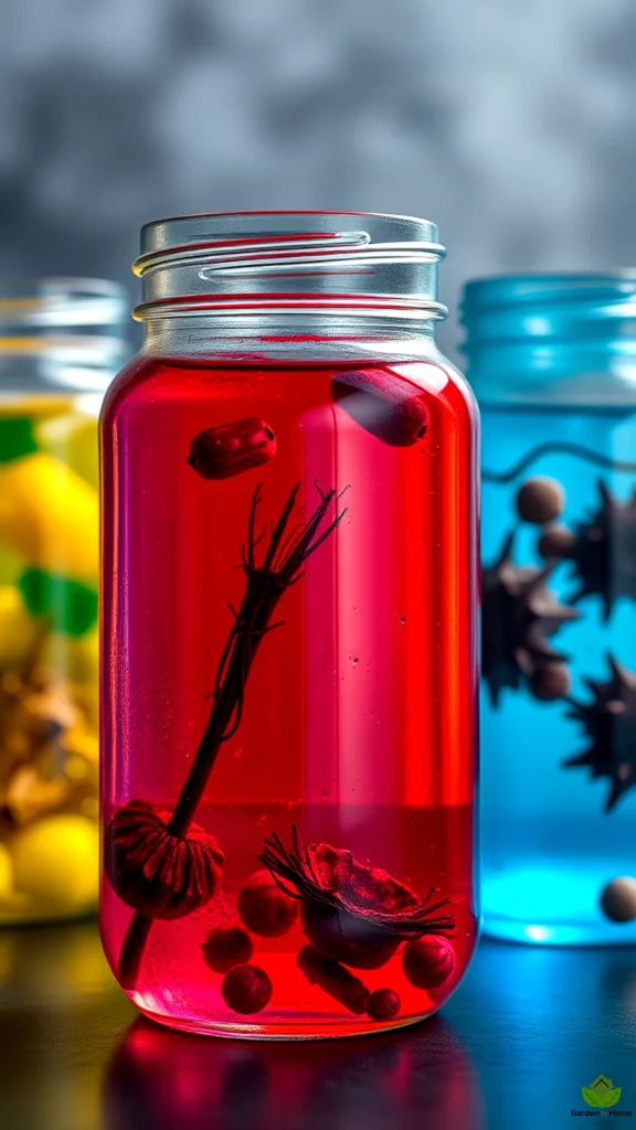 13. Spooky Specimen Jars DIY Halloween Project