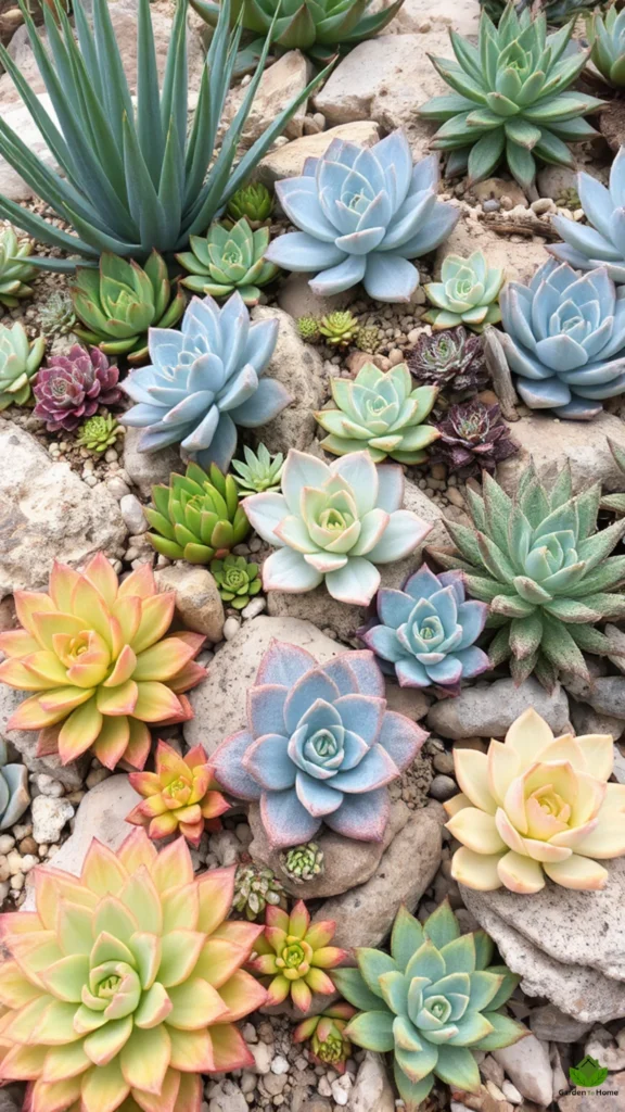 16. Succulent Wonderland Desert Beauty