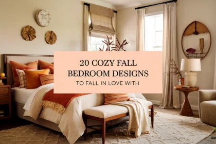 20 Cozy Fall Bedroom Designs: Transform Your Space for Autumn