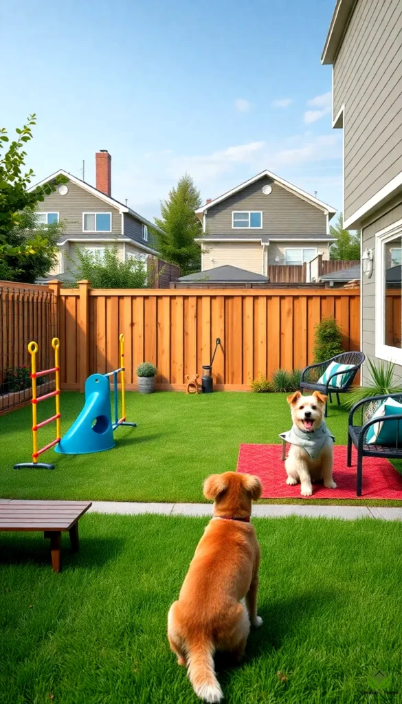 15. The Pet Paradise Fall Garden for Pets