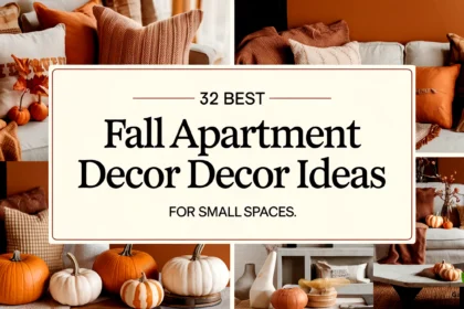 32 Best Fall Apartment Decor Ideas for Small Spaces