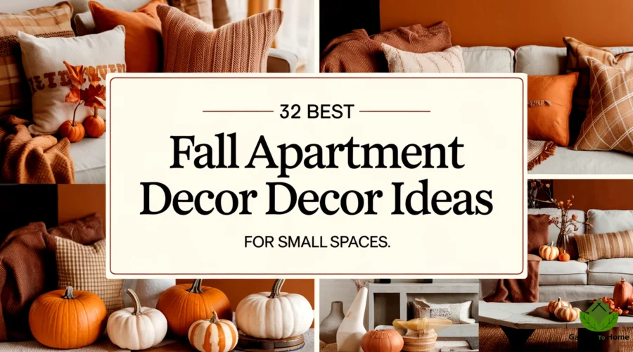 32 Best Fall Apartment Decor Ideas for Small Spaces