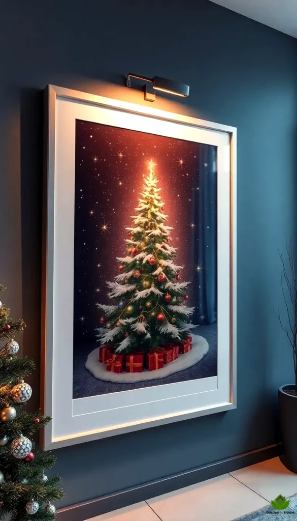 19. Christmas themed Wall Art