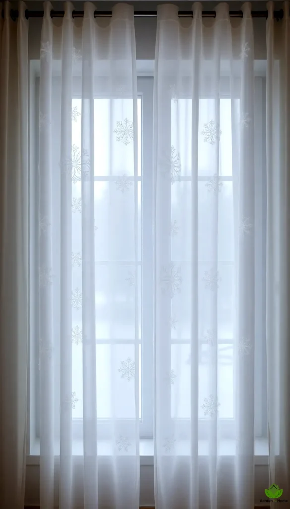 20. Festive Window Treatments