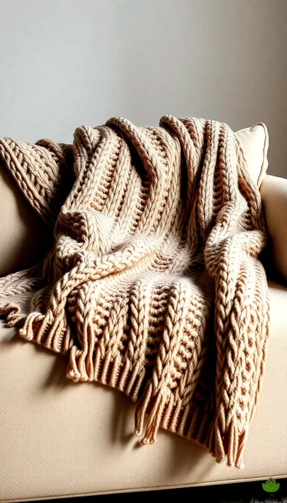 5. Cozy Knit Throws for Extra Warmth