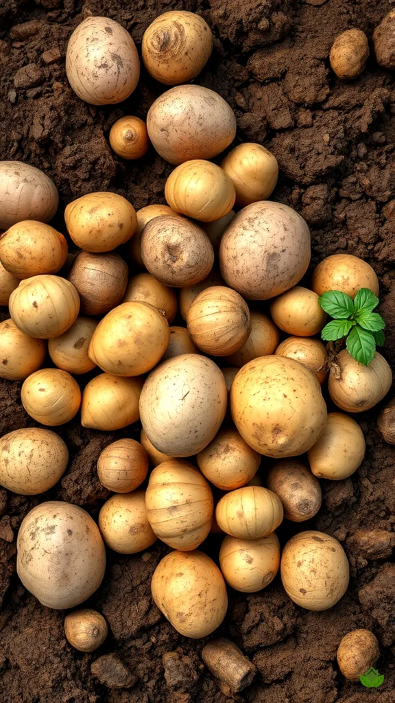 potato growing