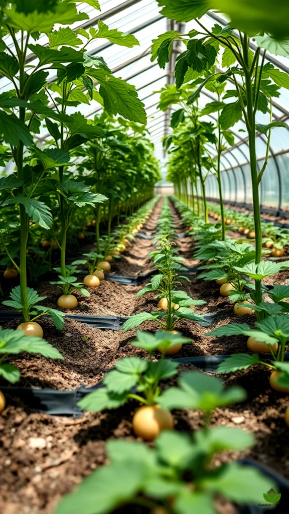 Hack 12 Greenhouse Potato Growing for Year Round Harvest