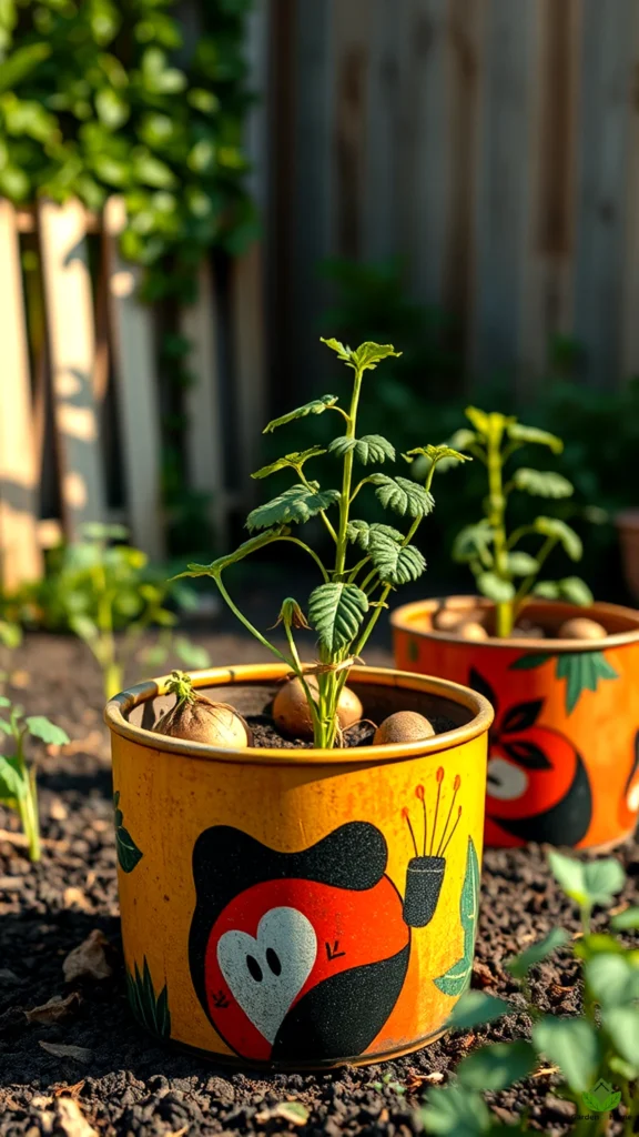 Hack 27 Recycle Reuse for an Eco Friendly Potato Garden